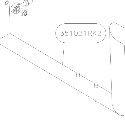 351021RK2 – Rudder pedals (Hanuman) spare part diagram