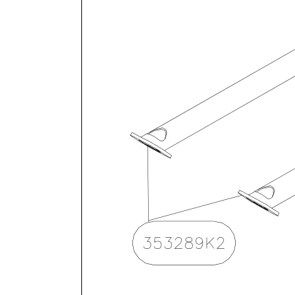 353289K2 – Cabin entry diagonal tubes (Hanuman) spare part diagram