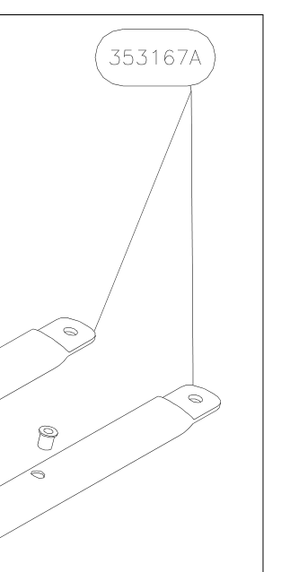 353167A – Cabin entry diagonal tubes (Hanuman) spare part diagram