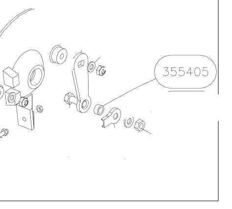 355405 – Rear wheel (Hanuman) spare part diagram