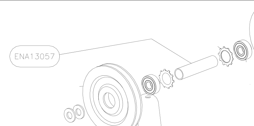 ENA13057 – Under seat tubes front (Hanuman) spare part diagram