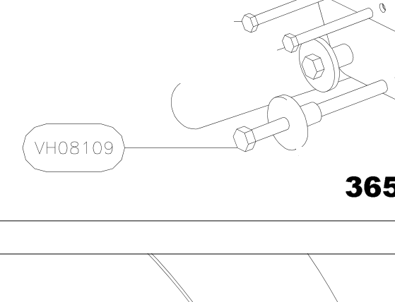 VH08109 – Main axle assy with seat belts (Hanuman) spare part diagram