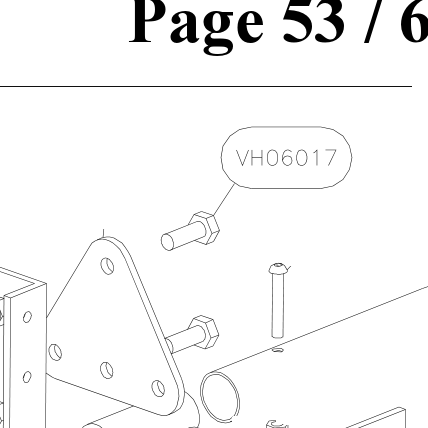 VH06017 – Flap control handle (Hanuman) spare part diagram