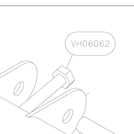 VH06062 – Cabin top rear tube (Hanuman) spare part diagram