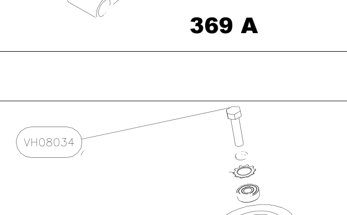 VH08034 – Cabin top diagonal and side tubes (Hanuman) spare part diagram