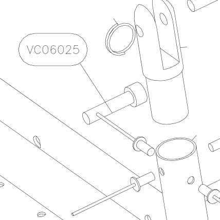 VC06025 – Flaps assy (Hanuman) spare part diagram