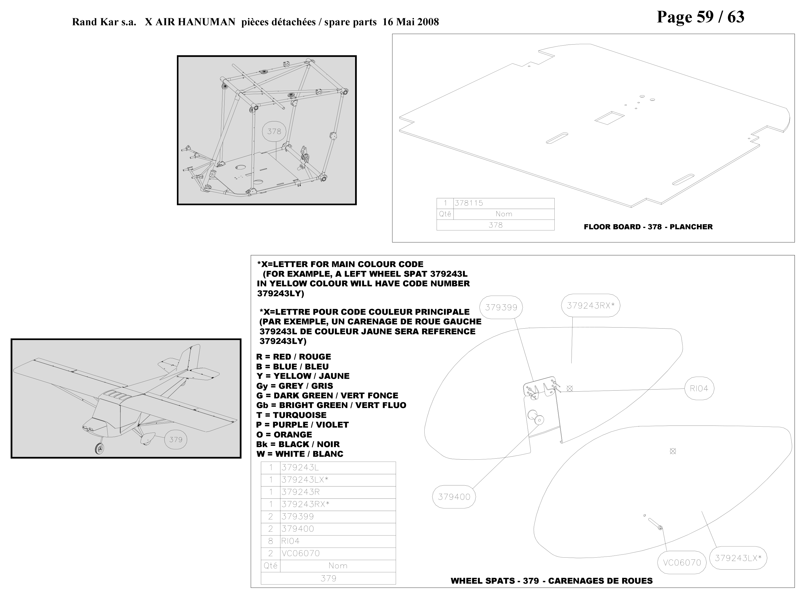 379243R – Wheel fairings (Hanuman) spare part diagram