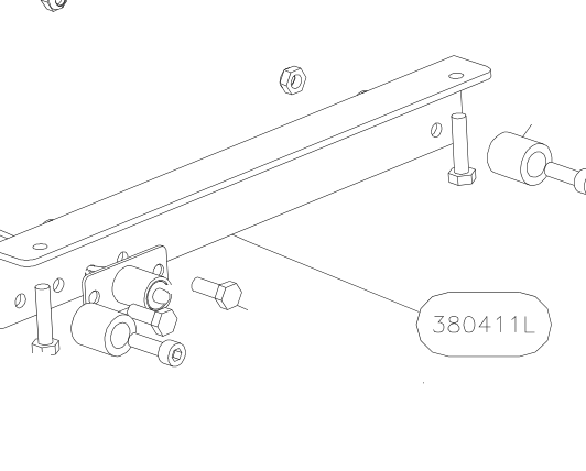 380411L – Seats (Hanuman) spare part diagram