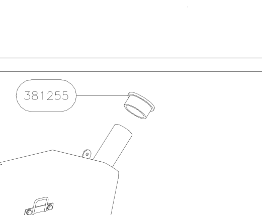 381255 – Fuel tank (Hanuman) spare part diagram