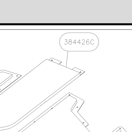 384426C – Firewall (Hanuman) spare part diagram