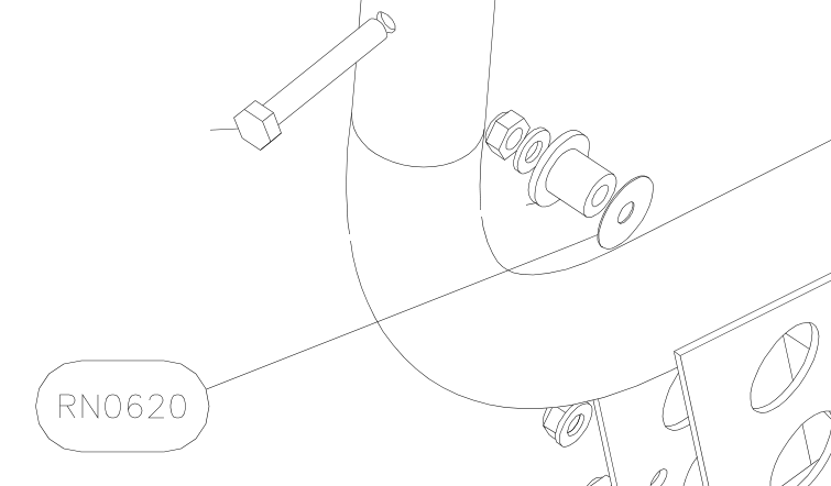 RN0620 – Main axle (X-Air) spare part diagram