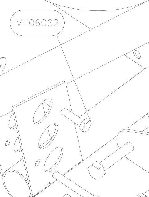 VH06062 – Main axle (X-Air) spare part diagram