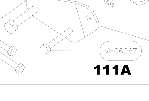 VH06067 – Main axle (X-Air) spare part diagram