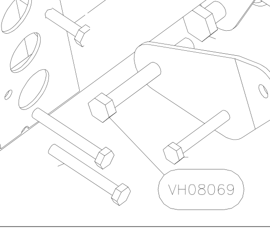 VH08069 – Main axle (X-Air) spare part diagram