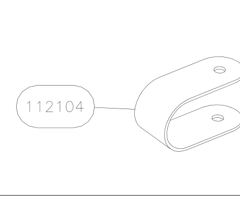 112104 – Seat tube (X-Air) spare part diagram