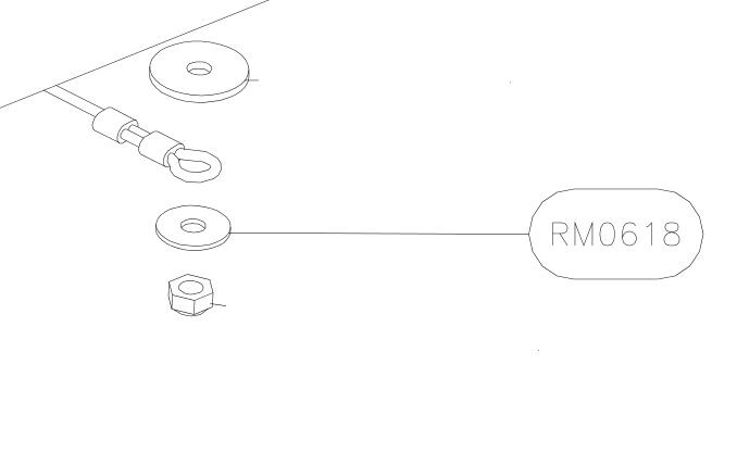 RM0618 – Seat tube (X-Air) spare part diagram