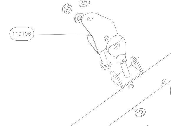 119106 – Fin trailing edge (X-Air) spare part diagram