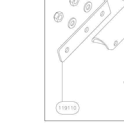119110 – Fin trailing edge (X-Air) spare part diagram