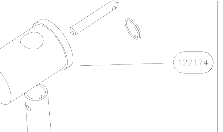 122174 – Ailerons (X-Air) spare part diagram