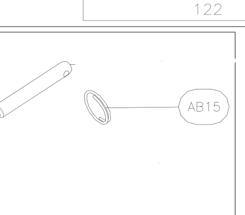 AB15 – Ailerons (X-Air) spare part diagram