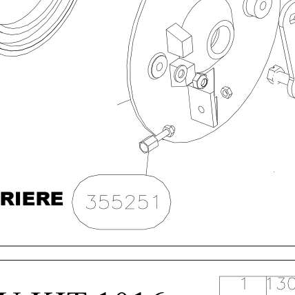 355251 – Rear wheels (X-Air) spare part diagram