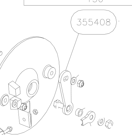 355408 – Rear wheels (X-Air) spare part diagram