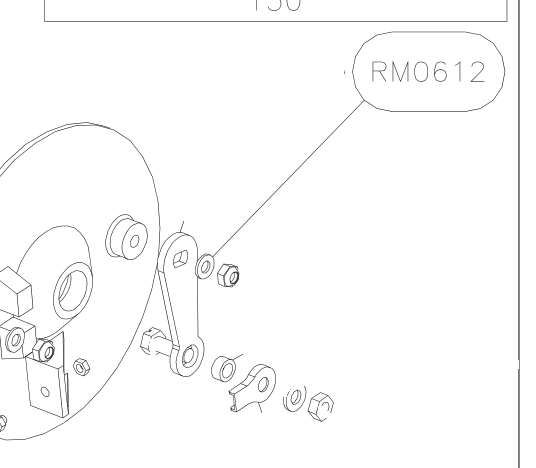 RM0612 – Rear wheels (X-Air) spare part diagram