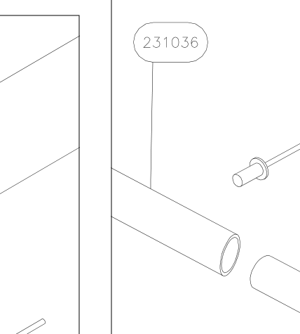231036 – Elevator (X-Air) spare part diagram