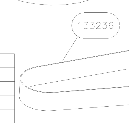 133236 – Set of webbings (X-Air) spare part diagram