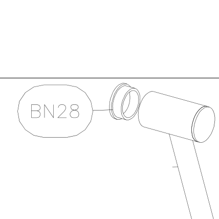 BN28 – Floor board (X-Air) spare part diagram