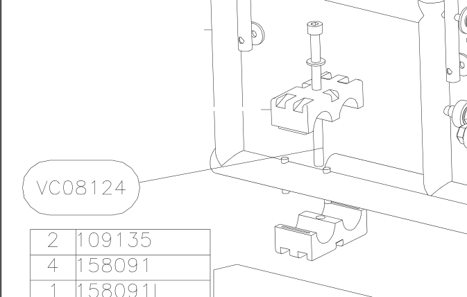 VC08124 – Floor board (X-Air) spare part diagram
