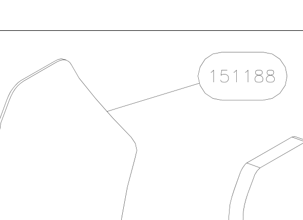 151188 – Seats (X-Air) spare part diagram