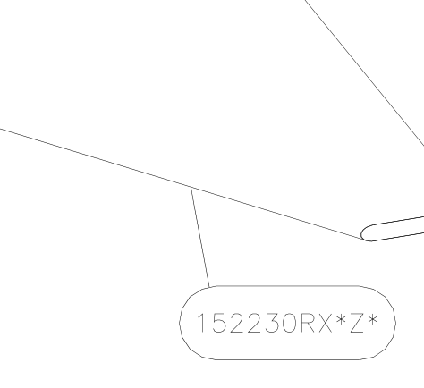 152230 – Stabilizer (X-Air) spare part diagram