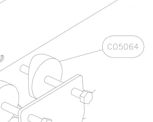 CO5064 – Keel front part (X-Air F Gumnam) spare part diagram