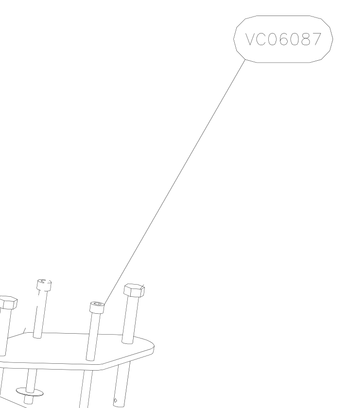 VC06087 – Keel front part (X-Air F Gumnam) spare part diagram