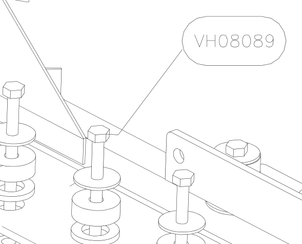 VH08089 – Keel front part (X-Air F Gumnam) spare part diagram
