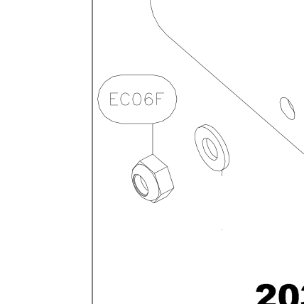 EC06F – Leading edge (X-Air F Gumnam) spare part diagram