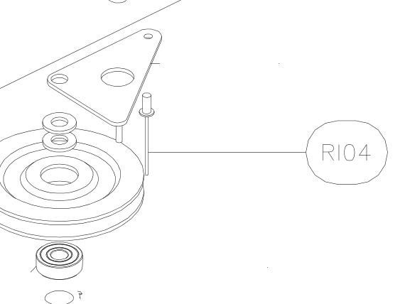 RI04 – Leading edge (X-Air F Gumnam) spare part diagram