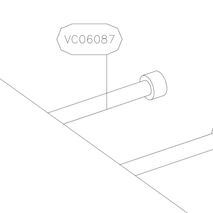 VC06087 – Leading edge (X-Air F Gumnam) spare part diagram