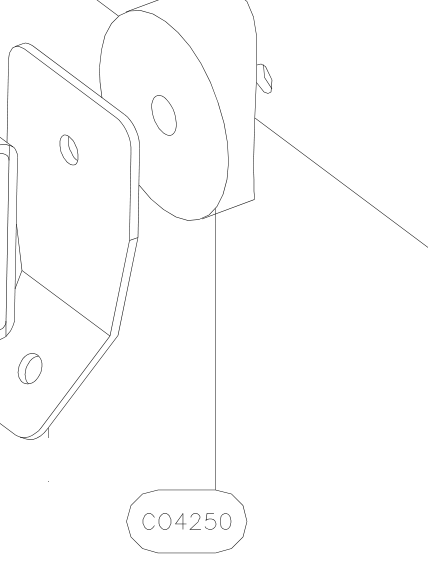 CO4250 – Trailing edge (X-Air F Gumnam) spare part diagram