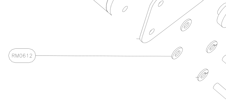 RM0612 – Trailing edge (X-Air F Gumnam) spare part diagram